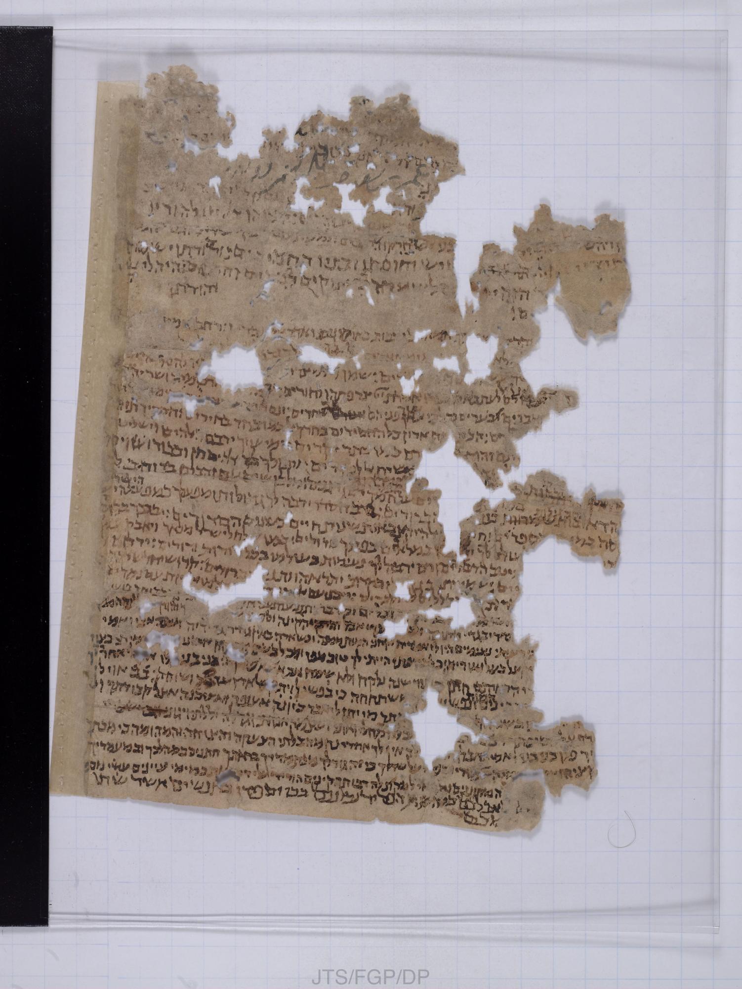 Image of item, e.g. a manuscript page